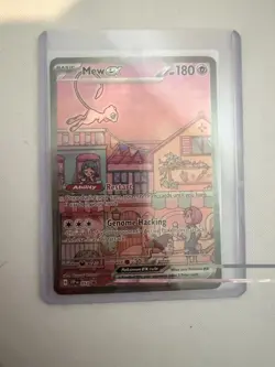 Pokemon Mew EX 053 SVP Scarlet & Violet Promo Holo Basic Psychic 180 HP - Image 1
