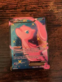 Pokemon Mew EX TCG Full Art Holo Card RC24/RC25 Legendary Treasures Ultra Rare - Image 1