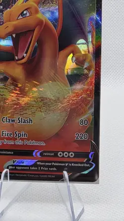 Pokemon TCG Charizard v Darkness Ablaze Ultra Rare Holographic Card 019/189 - Image 2