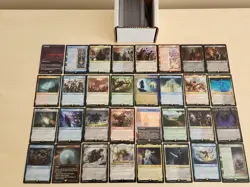 MTG Lord of the Rings 225 card lot Common/Uncommon + Rare/Mythic (LP) - Image 1