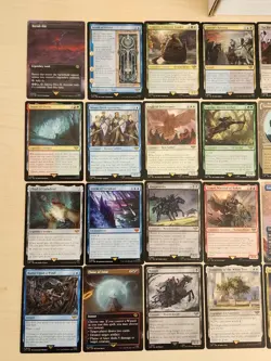 MTG Lord of the Rings 225 card lot Common/Uncommon + Rare/Mythic (LP) - Image 4