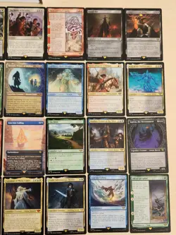 MTG Lord of the Rings 225 card lot Common/Uncommon + Rare/Mythic (LP) - Image 5