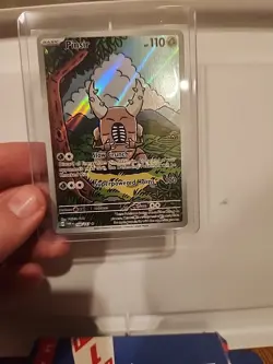 Pokemon TCG Twilight Masquerade Pinsir Illustration Card 168/167 NM Condition - Image 1