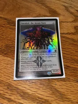 Emrakul, the Aeons Torn -Foil Light Play MTG Promos: Prerelease Cards - Image 1
