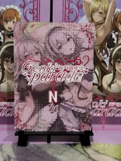 GODDESS STORY GENKI PARADE N-21 GOTOH HITORI BOCCHI THE ROCK ANIME WAIFU CARD - Image 2