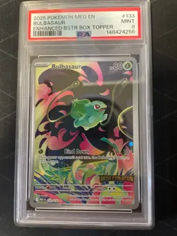 Bulbasaur - (Mega Evolution Stamped) 133/132 Miscellaneous Cards & Products Holo - Image 1
