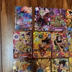Dragon Ball Super Hero 100 mixed Card Lot Frieza gohan vegeta trunks Goku - Image 2