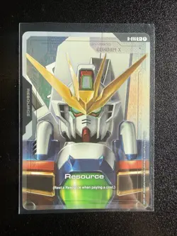 Gundam X C+ R-016 - Resource Card - Gundam TCG FOIL - Image 1