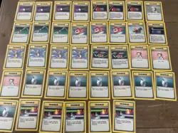 Pokemon base set and fossil lot of Cards Common Uncommon 185 cards NM - Image 2