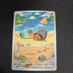 Dwebble 129/086 SV: Black Bolt NM Pokemon Card TCG - Image 1