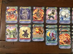 Lot of Digimon D-Tector Cards, Includes 2 Holos & Playing Mats MP/LP - Image 2