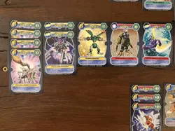 Lot of Digimon D-Tector Cards, Includes 2 Holos & Playing Mats MP/LP - Image 4