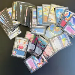 90 card DBZ CCG HOLO FOIL Dragon Ball Z Score TCG Card LOT - Image 1