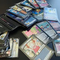 90 card DBZ CCG HOLO FOIL Dragon Ball Z Score TCG Card LOT - Image 2