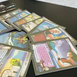 90 card DBZ CCG HOLO FOIL Dragon Ball Z Score TCG Card LOT - Image 3
