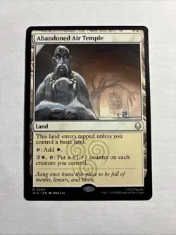 Abandoned Air Temple - Avatar: The Last Airbender MTG Plus Bonus Rare!!! - Image 1
