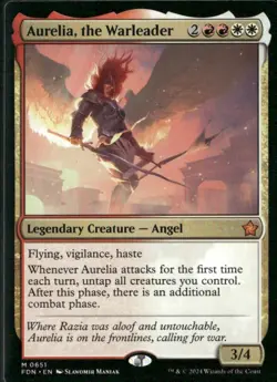 Foundations #651 Aurelia, the Warleader - Image 1