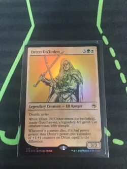 MTG Magic The Gathering Drizzt Do’Urden LP Foil AFR Selesnya DND Elf - Image 1