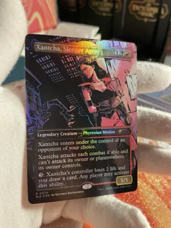 Xantcha Sleeper Agent-MTG Secret Lair Encyclopedia Of Magic ✨Near Mint Foil 🍷✨ - Image 1