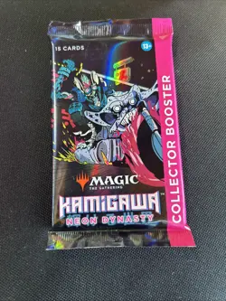 3x Magic The Gathering - Kamigawa: Neon Dynasty - Collector Booster Packs NEW - Image 2