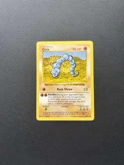 Pokemon Card Shadowless Base Set Onix 56/102 WOTC - Image 2