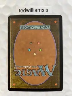 Rafiq of the Many MtG Shards of Alara Altered Art Extended & Borderless LP Back - Image 2