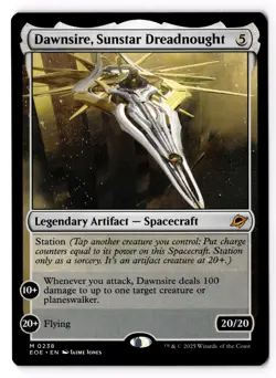 Dawnsire, Sunstar Dreadnought 238 Edge of Eternities Normal NM - Image 1