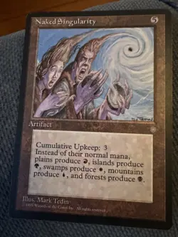 Mtg Naked Singularity (NM) Ice Age MANA LOCK ! - Image 1