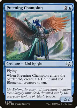 [MTG] Preening Champion (0073) (MOM) NM - Image 1