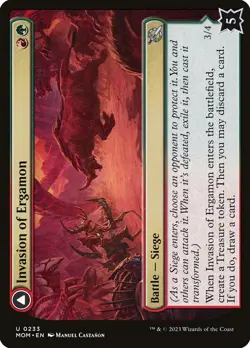 [MTG] Invasion of Ergamon (0233) (MOM) NM - Image 1
