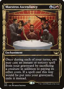 [MTG] Maestros Ascendancy (Showcase) (316) (SNC) NM - Image 1