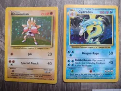 Pokemon TCG HOLO Base Set Lot of 9 Cards Varying Conditions + Promo Mew - Image 4