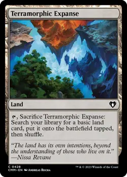 [MTG] Terramorphic Expanse (Foil) (0428) (CMM) NM - Image 1
