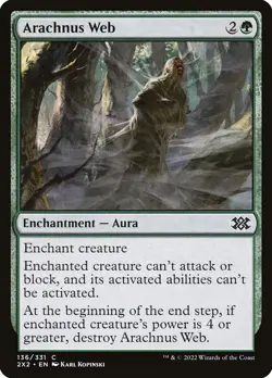 [MTG] Arachnus Web (136) (2X2) NM - Image 1