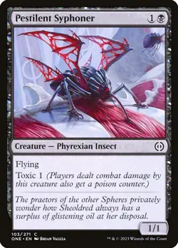[MTG] Pestilent Syphoner (103) (ONE) NM - Image 1