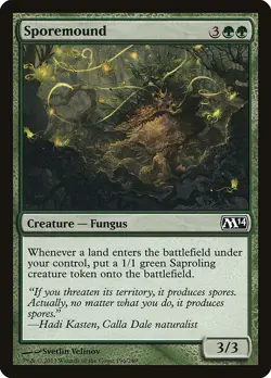 [MTG] Sporemound (196) (M14) NM - Image 1