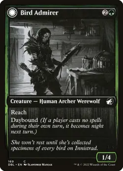 [MTG] Bird Admirer (169) (DBL) NM - Image 1