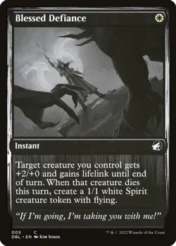 [MTG] Blessed Defiance (005) (DBL) NM - Image 1