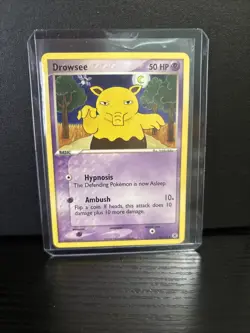 Drowsee 32/112 FireRed & LeafGreen Regular Non Holo Pokemon Card - Image 1