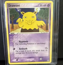 Drowsee 32/112 FireRed & LeafGreen Regular Non Holo Pokemon Card - Image 2