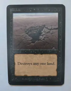 MTG ALPHA - Sinkhole LP (Nearly NM) - Image 1