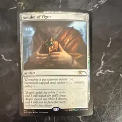 Amulet of Vigor Secret Lair Drop Foil Rare Artifact English MTG Wizards - Image 1