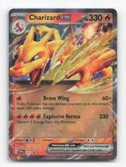 Pokemon TCG - Charizard ex 161 Near Mint Holo Promo Scarlet & Violet Promo - Image 1