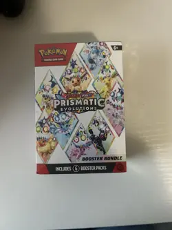 Pokemon TCG: S&V Prismatic Evolutions Booster Bundle (6pks) Factory Sealed - Image 1