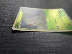Pokemon TCG Chikorita Heartgold & Soulsilver 59/123 Reverse Holo Common LP - Image 3