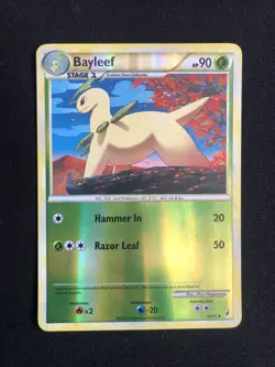 Pokemon TCG Bayleef Call of Legends 40/95 Reverse Holo Uncommon LP/NM - Image 1