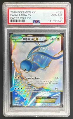 2016 Pokemon XY Fates Collide 123 Altaria EX PSA 10 141993243 - Image 1