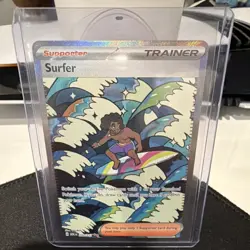 Pokemon Surfer Trainer 239/227 Ascended Heroes Set Rare Full Art Holo English - Image 1