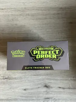 Pokemon TCG Mega Evolution Perfect Order Elite Trainer Box New & Sealed - Image 3