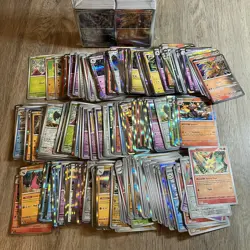 Pokemon Surging Sparks Bulk Lot +500 Holo Rare & Rev Holo CUR- No Trainer/Energy - Image 3